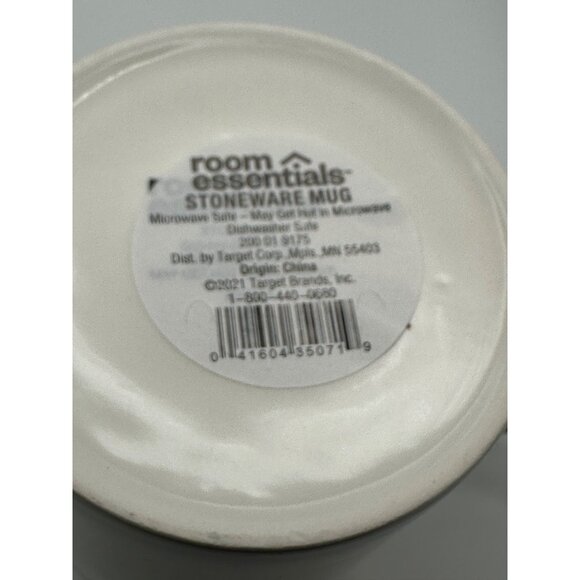 Room Essentials Stoneware Be Kind Mugs Set Of 2 Microwave & Dishwasher Safe NIB - Picture 8 of 9